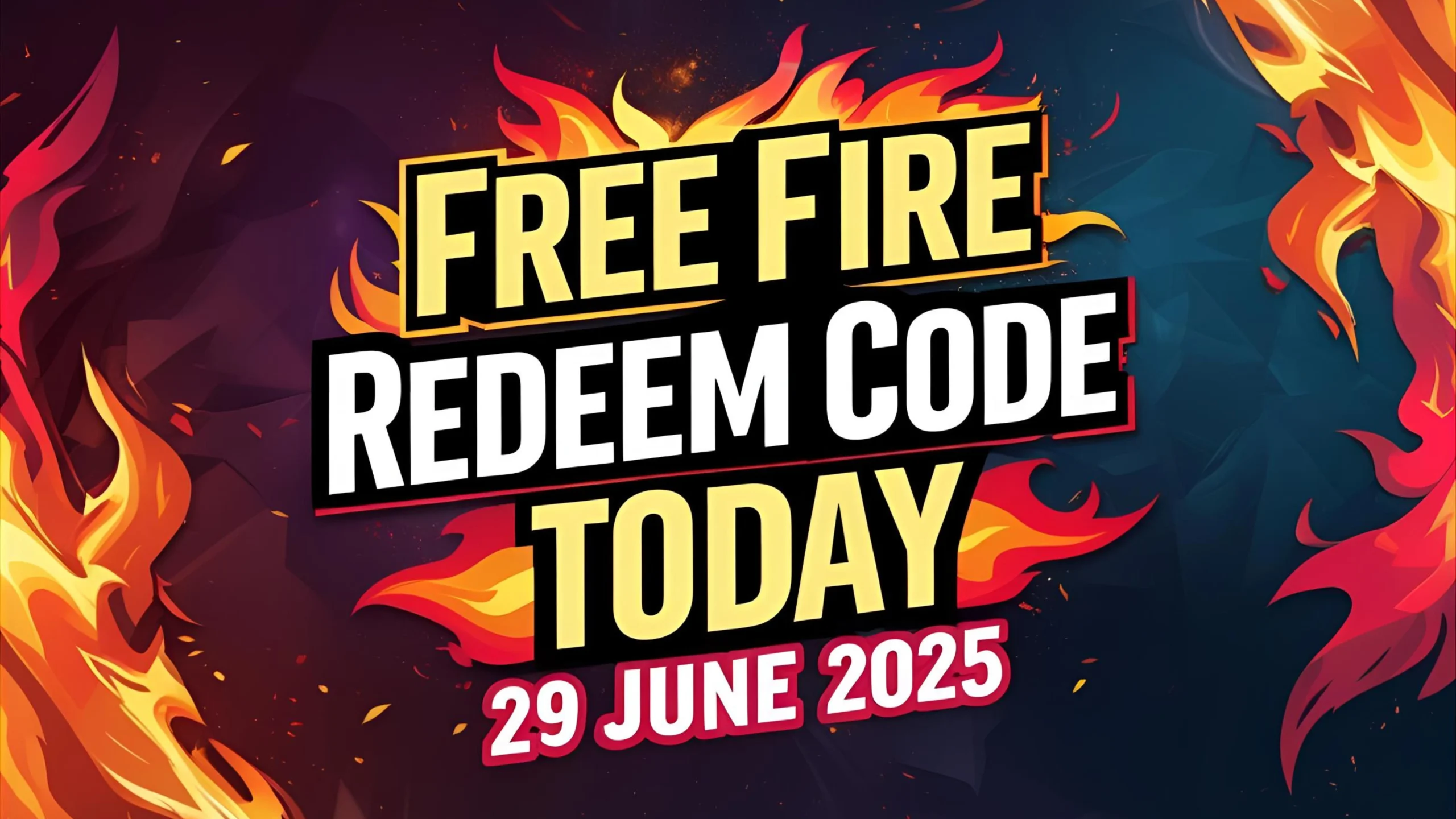 🔥 Free Fire Redeem Code Today – 29 June 2025