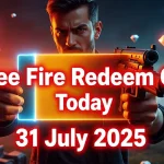 Free Fire Redeem Code Today