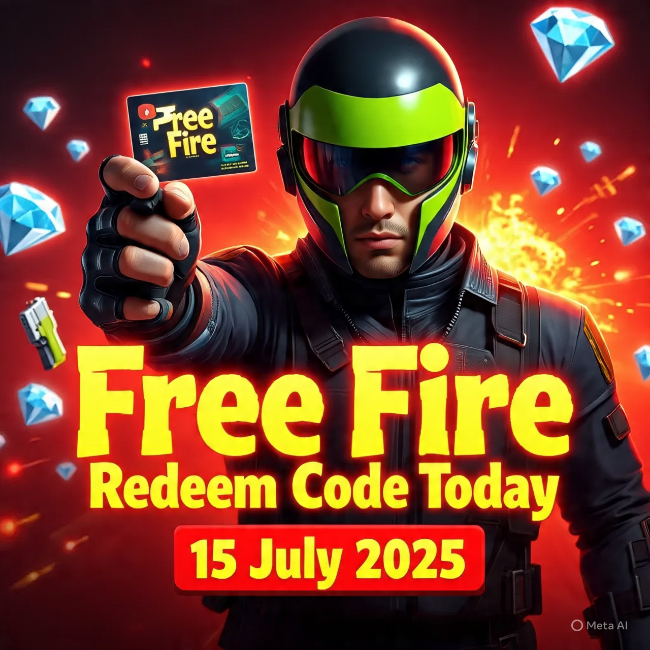 Free Fire Redeem Code Today