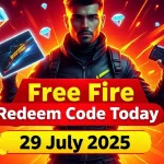 Free Fire Redeem Code Today