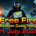 Free Fire Redeem Code Today