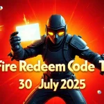 Free Fire Redeem Code Today