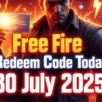 Free Fire Redeem Code Today