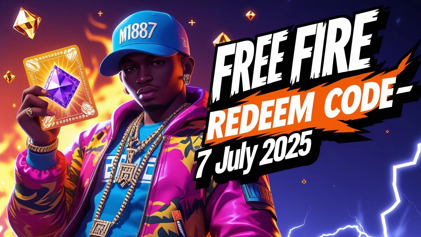 🔥 Free Fire Redeem Code Today – 7 जुलाई 2025