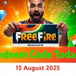 Free Fire Redeem Code Today