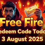 Free Fire Redeem Code Today