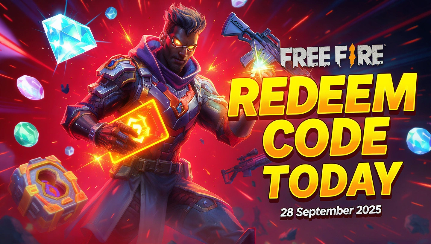 Free Fire Redeem Code Today – 28 September 2025: Claim Free Rewards