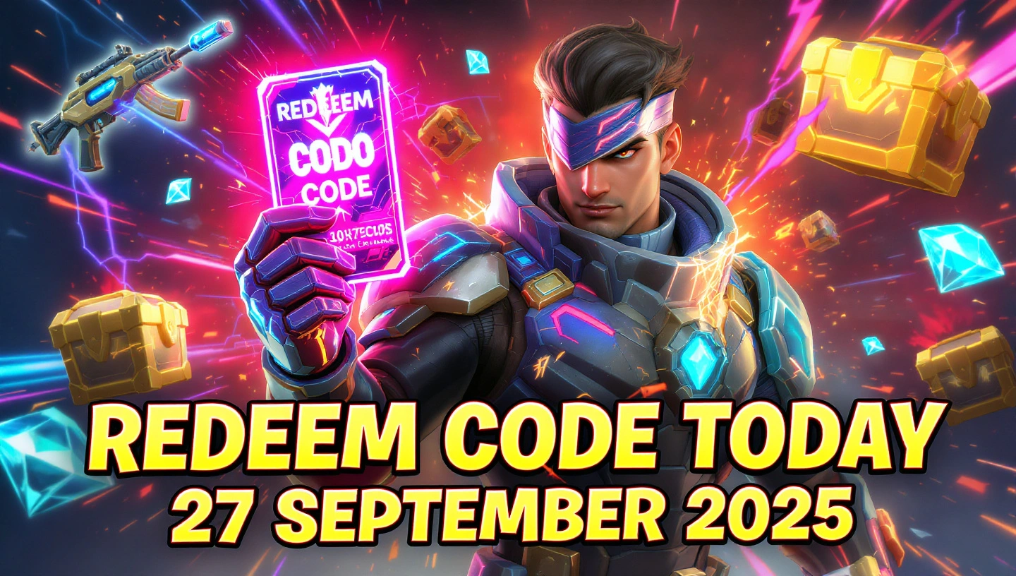 Free Fire Redeem Code Today – 27 September 2025: Claim Free Rewards