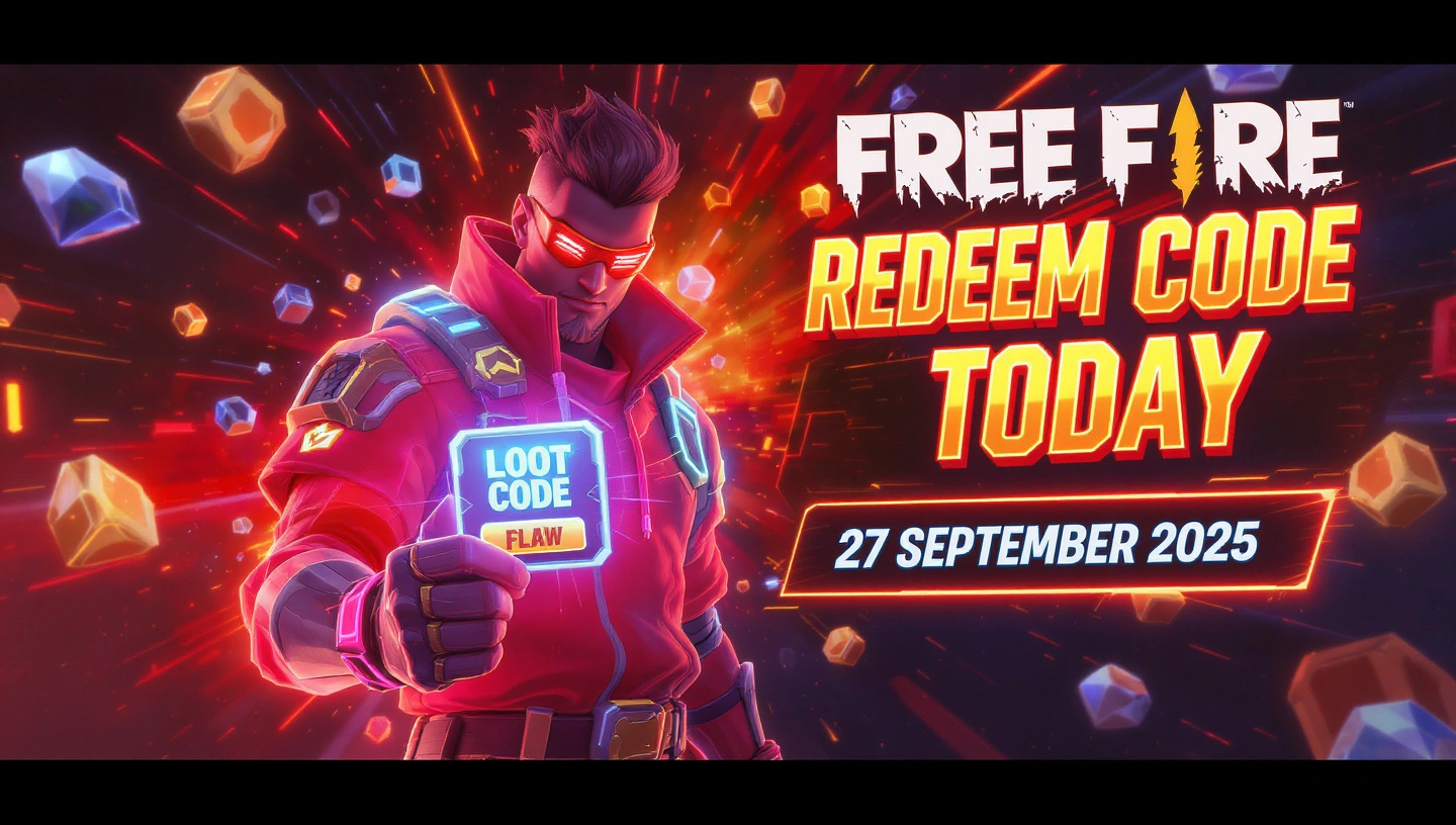 Free Fire Redeem Code Today – 27 September 2025: Grab Free Rewards