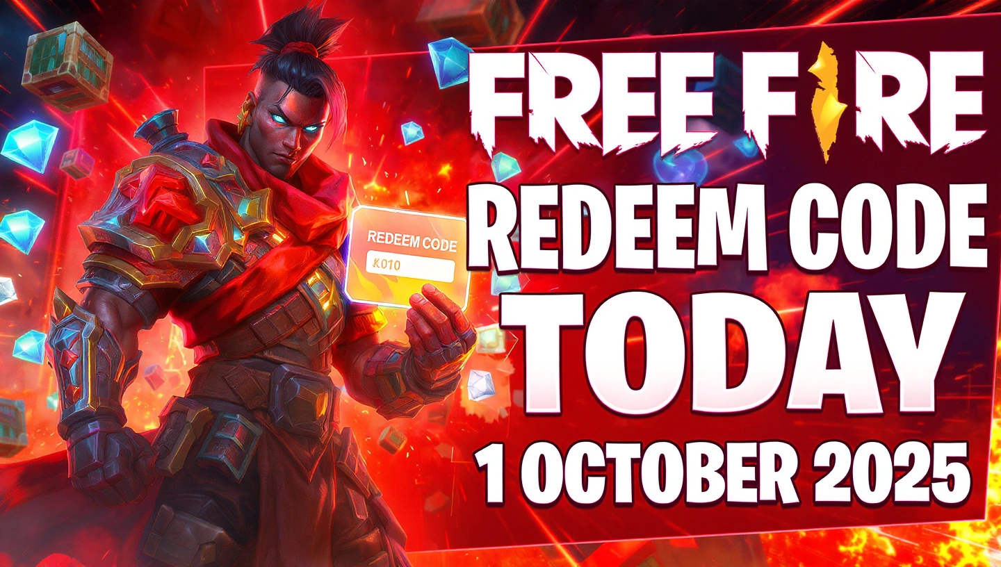 Free Fire Redeem Code Today – 1 October 2025: Unlock Free Rewards