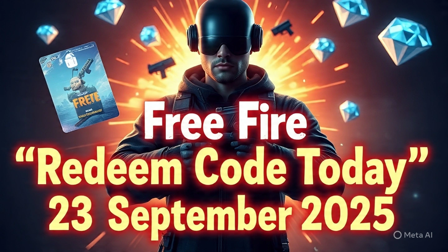 Free Fire Redeem Code Today – 23 September 2025: Claim Free Rewards Instantly