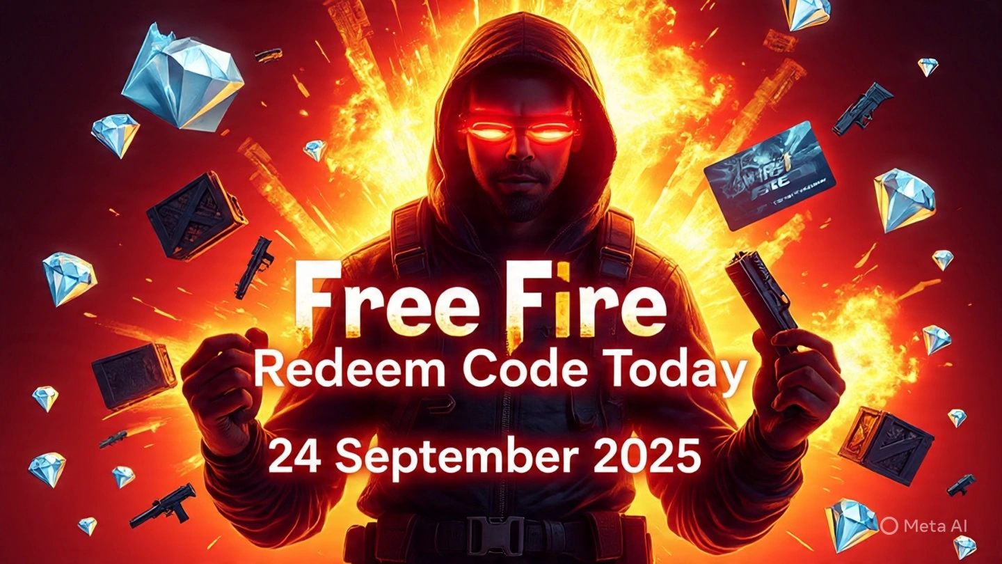 Free Fire Redeem Code Today – 24 September 2025: Unlock Free Rewards Instantly