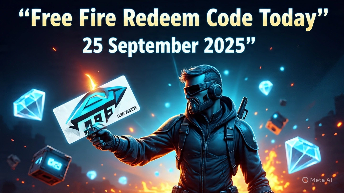 Free Fire Redeem Code Today – 25 September 2025: Get Free Rewards