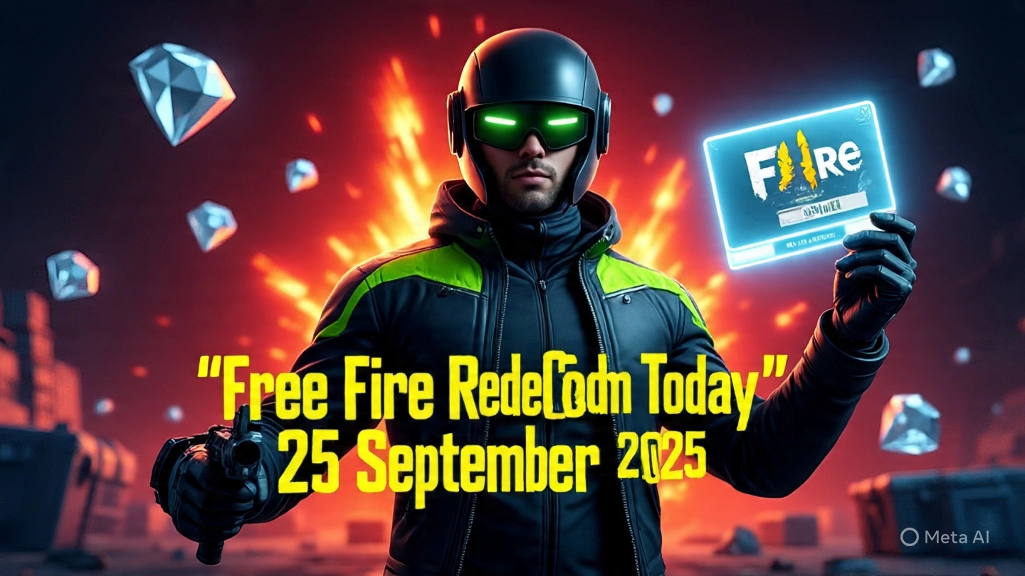 Free Fire Redeem Code Today – 25 September 2025: Claim Free Rewards