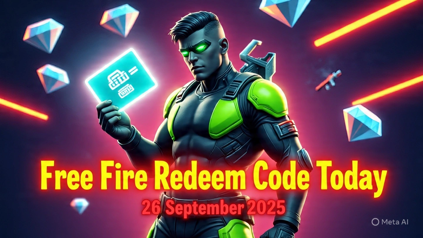 Free Fire Redeem Code Today – 26 September 2025: Unlock Free Rewards