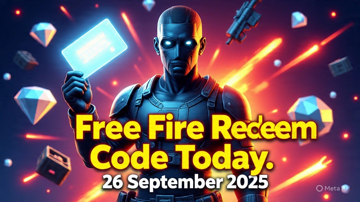 Free Fire Redeem Code Today – 26 September 2025: Claim Free Rewards