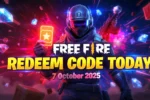 Free Fire Redeem Code Today – 7 October 2025: Claim Free Diamonds, Gun Skins & Exciting Rewards