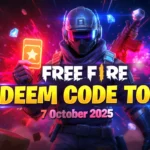Free Fire Redeem Code Today – 7 October 2025: Claim Free Diamonds, Gun Skins & Exciting Rewards
