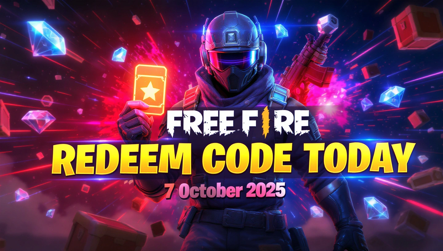 Free Fire Redeem Code Today – 7 October 2025: Claim Free Diamonds, Gun Skins & Exciting Rewards