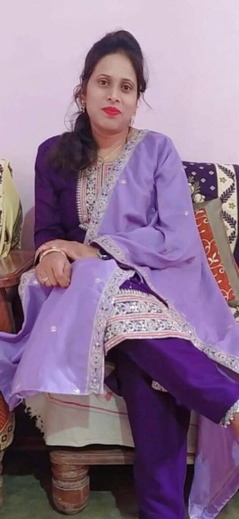 जयश्री सिन्हा,B.com, PGDCA, M.com . Hindi typing.,प्रभात चौक वार्ड नंबर 09 गायत्री मंदिर के सामने,जिला- दुर्ग/cg shadi biodata