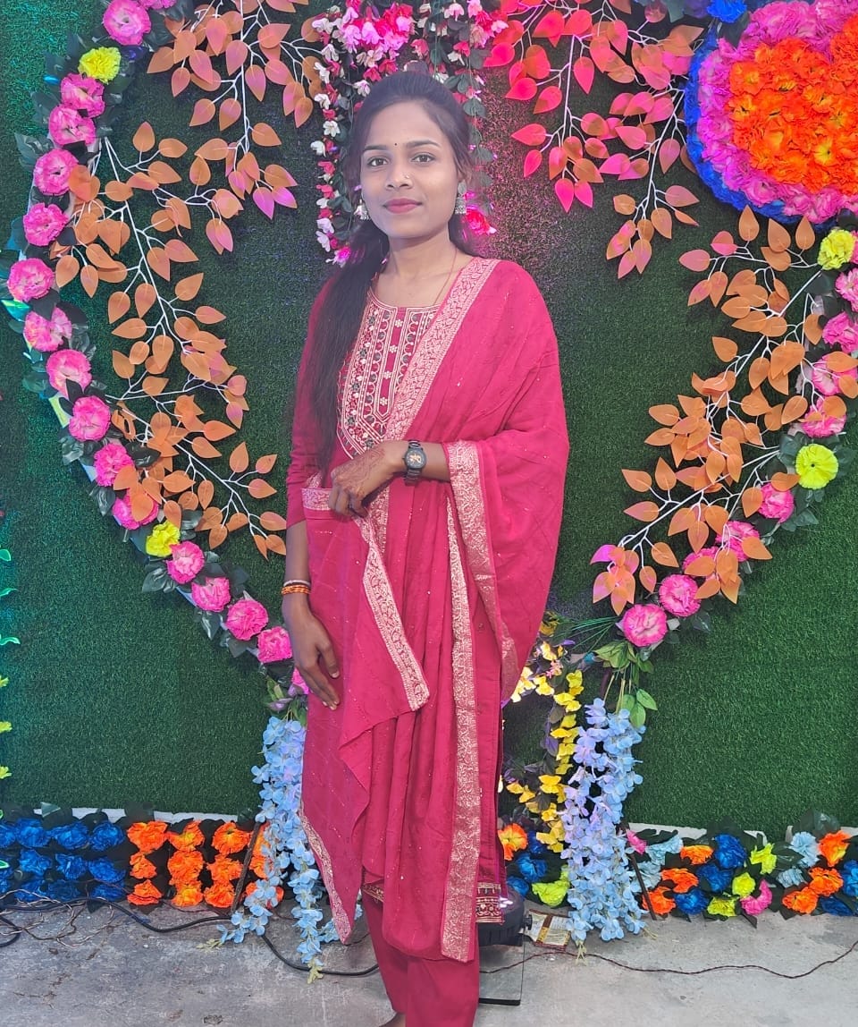 कुलेश्वरी सिन्हा,D.EL.ED(CTET CGTET QUALIFY), B.Sc.(BIO) , ITI COPA, M. A. (HINDI),ग्राम - कलारतराई, पोस्ट - खरेंगा, जिला - धमतरी ( छ. ग. )